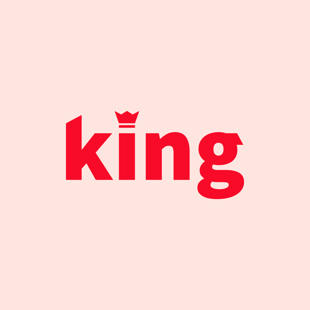King Logo Identity